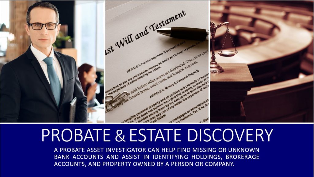 Probate and Estate Discovery Investigator - Stryker Investigation ...