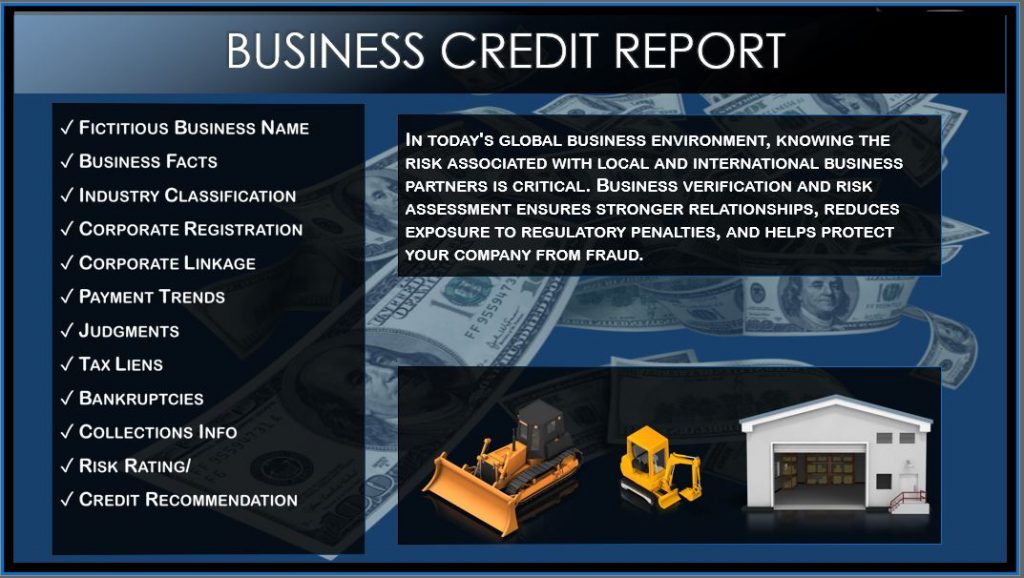 Stryker Investigation Business Credit Reports | Vetting New Business Clients