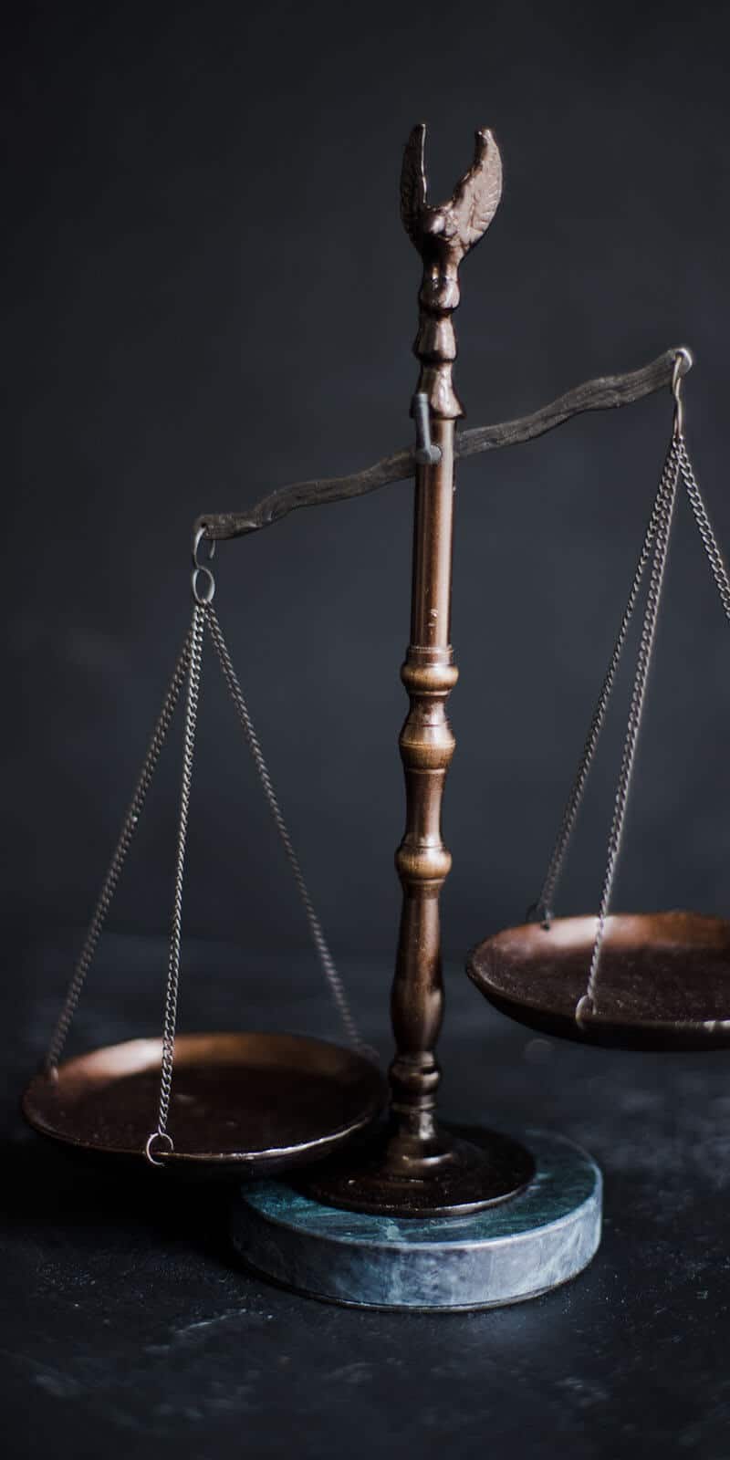 Scales of Justice for statewide bank account search services in Texas for judgment creditors and attorneys pursuing asset recovery